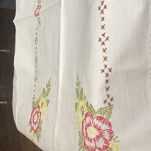 Table runner , hand done , nice